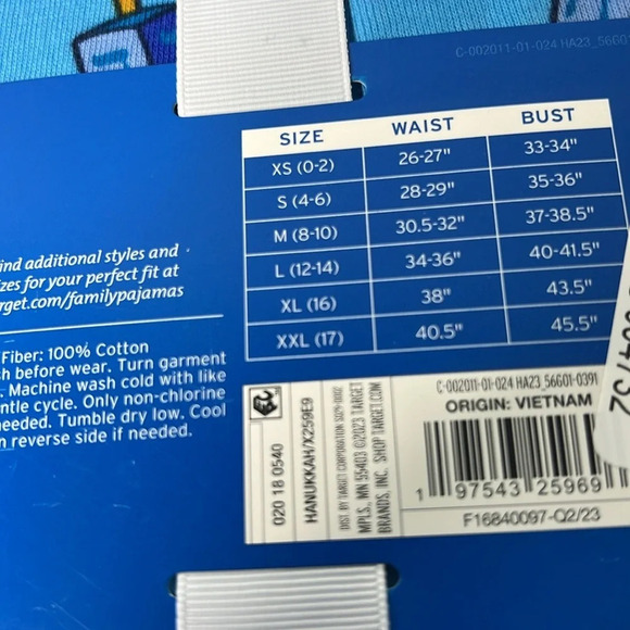 Target Hannukah Pajamas Women's - Picture 6 of 8